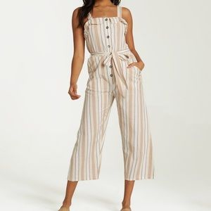 Billabong Sandy Toes Jumpsuit Size S New $75